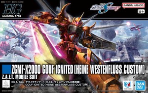 HGCE ZGMF-X2000 HG 1/144 グフイグナイテッド(ハイネ・ヴェステンフルス専用機) パッケージ