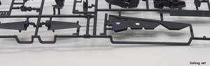 HG 1/144 グフイグナイテッド(ハイネ・ヴェステンフルス専用機) - スライド金型が使われたパーツ (1/3)
