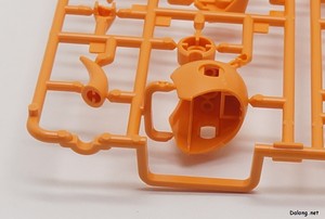 HG 1/144 グフイグナイテッド(ハイネ・ヴェステンフルス専用機) - スライド金型が使われたパーツ (3/3)
