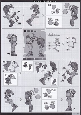 HG Char's Zaku (GQ) - Manual (7/8)