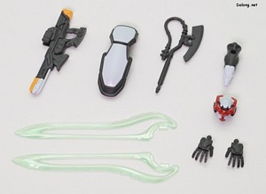 HG GQuuuuuuX (Endymion Unit Awakened) - 기본 무장/악세사리 및 코어파이터 구현은 기존과 동일합니다. (1/2)