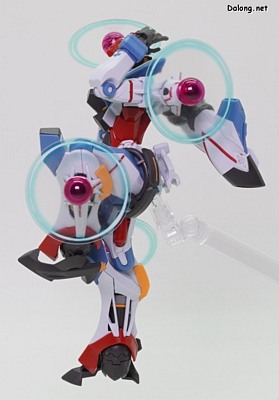 HG GQuuuuuuX (Endymion Unit Awakened) - 가동성 역시 기존과 동일합니다.