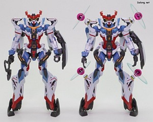 HG GQuuuuuuX (Endymion Unit Awakened) - HG 지쿠악스와 함께.
