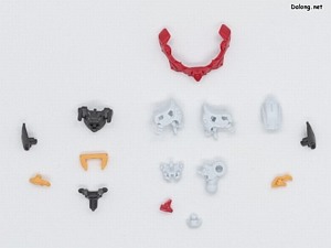 HG GQuuuuuuX (Endymion Unit Awakened) - 신규 조형의 부품도 (1/2)