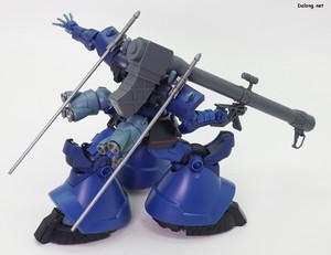 HG Challia's Rick Dom (GQ) - 삼발이 액션 (3/3)