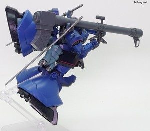 HG Challia's Rick Dom (GQ) - 자이언트 바주카 사격 포즈 (3/4)