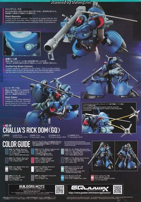HG Challia's Rick Dom (GQ) - Manual (2/10)