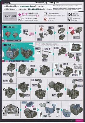HG Challia's Rick Dom (GQ) - Manual (4/10)