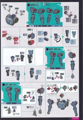 HG Challia's Rick Dom (GQ) - Manual (5/10)