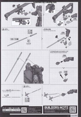 HG Challia's Rick Dom (GQ) - Manual (10/10)