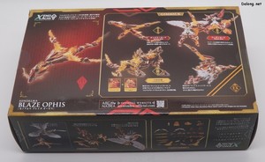 Arca Nadea Xeno Alma Blaze Ophis - 박스 뒷면