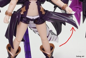 Arca Nadea Gii - 스커트가 유연하게 가동되어, 다리 가동성을 거의 방해하지 않네요.