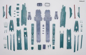 自由惑星同盟軍 第13艦隊旗艦 ヒューベリオン - パーツ (1/2)