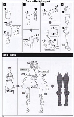 Frame Arms Girl Shingen - Manual (12/28)