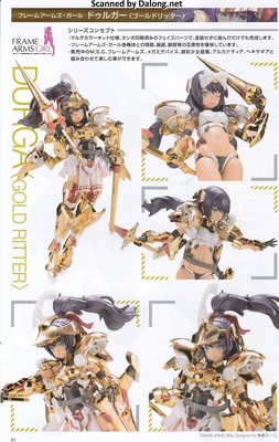 Frame Arms Girl Druga <Gold Ritter> - Manual (2/36)