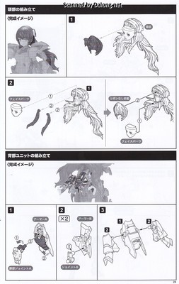 Frame Arms Girl Druga <Gold Ritter> - Manual (25/36)