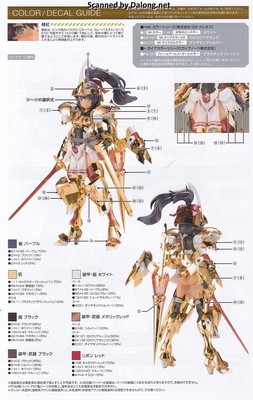 Frame Arms Girl Druga <Gold Ritter> - Manual (36/36)