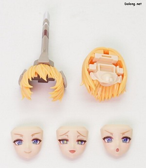 Kotobukiya Kagutsuchi-Kou - 3가지 표정의 얼굴로 교체할 수 있습니다.