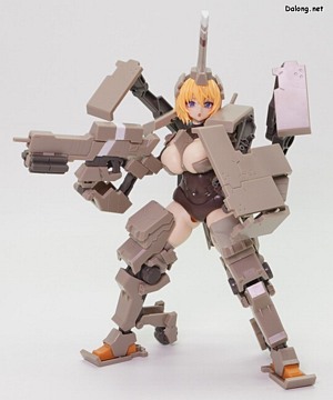 Kotobukiya Kagutsuchi-Kou - 서브암을 전개하여 소형 실드를 분산배치한 포즈 (1/4)