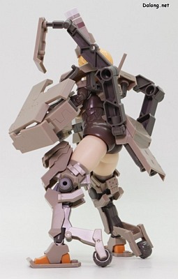 Kotobukiya Kagutsuchi-Kou - 서브암을 전개하여 소형 실드를 분산배치한 포즈 (4/4)