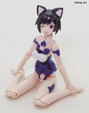 Frame Arms Girl Laetitia Azurite Ver. - 기본 형태의 포즈들 (1/6)