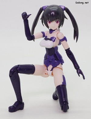Frame Arms Girl Laetitia Azurite Ver. - 타이즈 형태의 포즈들 (1/6)