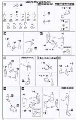 Frame Arms Girl Laetitia Azurite Ver. - Manual (10/14)