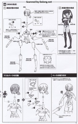 Frame Arms Girl Laetitia Azurite Ver. - Manual (11/14)