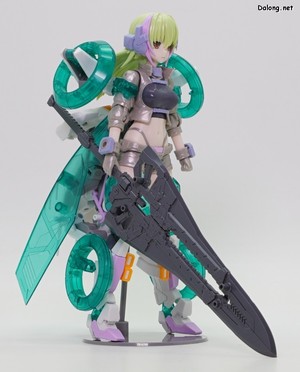 Frame Arms Girl Wilber Nine Beryl Armor Custom - 다양한 각도에서 본 모습 (5/7)