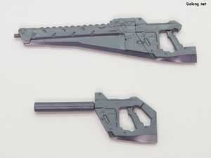 Frame Arms Girl Wilber Nine Beryl Armor Custom - 머신건과 서프레서로 조합한 모습