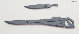 Frame Arms Girl Wilber Nine Beryl Armor Custom - 나이프와 블레이드 유닛으로 조합한 모습