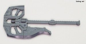 Frame Arms Girl Wilber Nine Beryl Armor Custom - 액스 모드로 조합한 모습