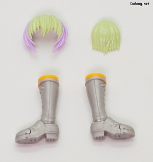 Frame Arms Girl Wilber Nine Beryl Armor Custom - 소체모드 전용 파츠들