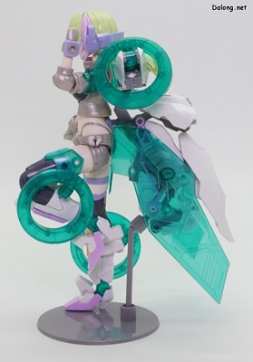 Frame Arms Girl Wilber Nine Beryl Armor Custom - 가동성은 기존과 동일합니다.
