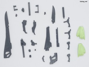 Frame Arms Girl Wilber Nine Beryl Armor Custom - 나머지 부품도는 원본 킷을 참고해주세요.   프레임암즈걸 윌버 나인 부품도 보기