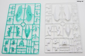 Frame Arms Girl Wilber Nine Beryl Armor Custom - 변경된 색조합 때문에 D런너가 2가지 색상으로 제공됩니다. 결과적으로 런너 한벌이 통채로 정크로 남네요.