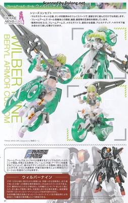 Frame Arms Girl Wilber Nine Beryl Armor Custom - Manual (2/40)
