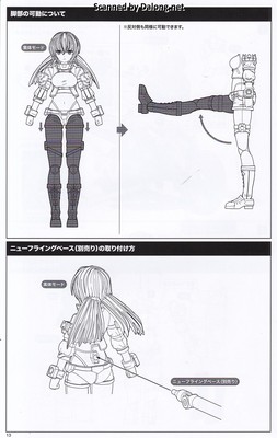 Frame Arms Girl Wilber Nine Beryl Armor Custom - Manual (14/40)
