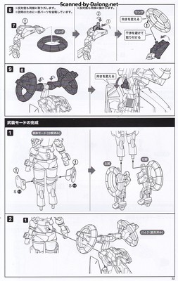 Frame Arms Girl Wilber Nine Beryl Armor Custom - Manual (33/40)