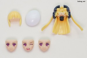 Frame Arms Girl Greifen Barracuda - 3가지 표정의 얼굴이 제공됩니다.