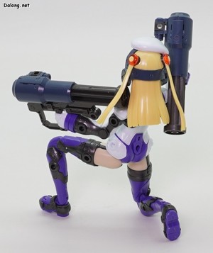 Frame Arms Girl Greifen Barracuda - 소체상태 - 무릎 앉아 로켓 런처 포즈 (2/2)