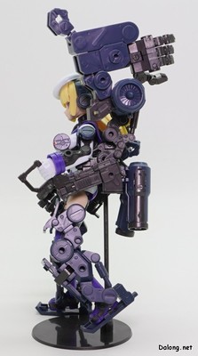Frame Arms Girl Greifen Barracuda - 기존과 동일한 팔다리 가동성. 결합된 상태에서는 기계 팔/다리 때문에 본체의 가동범위도 제한됩니다.