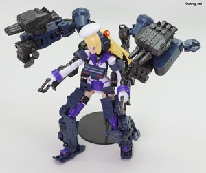 Frame Arms Girl Greifen Barracuda - 무장 상태에서의 엑스 캐논 포즈 (2/3)
