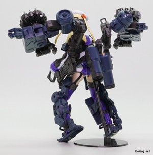 Frame Arms Girl Greifen Barracuda - 무장 상태에서의 엑스 캐논 포즈 (3/3)