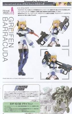 Frame Arms Girl Greifen Barracuda - Manual (2/28)