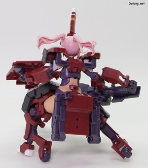 Frame Arms Girl Kagutsuchi Otsu Fencer - 팔뚝 서브암에 연결한 파성추 액션. (3/3)