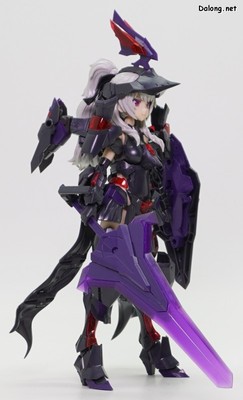 Frame Arms Girl Duruga II (Noire Ver.) - 다양한 각도에서 본 모습 (5/6)