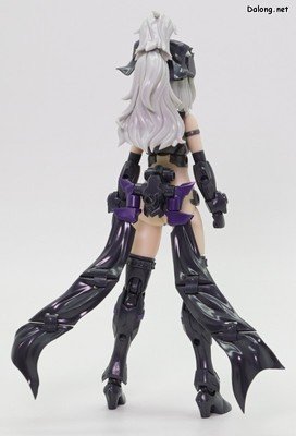 Frame Arms Girl Duruga II (Noire Ver.) - 허리 유닛을 추가한 경장모드의 모습 (2/2)