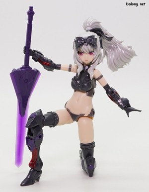 Frame Arms Girl Duruga II (Noire Ver.) - 경장모드 포즈 (1/2)