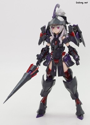 Frame Arms Girl Duruga II (Noire Ver.) - 드루가 I 으로 구성한 모습 (1/2)